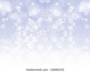 Christmas snow background
