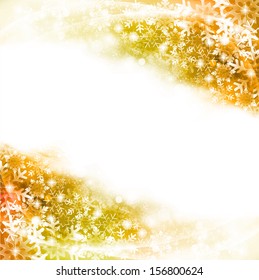 Christmas snow background