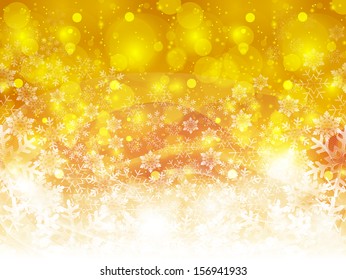 Christmas snow background