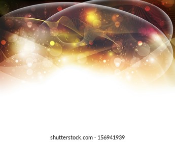 Christmas snow background