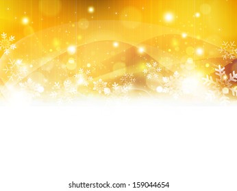 Christmas snow background