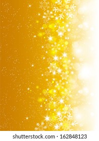Christmas snow background