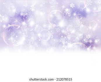 Christmas snow background