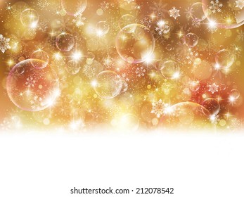 Christmas snow background