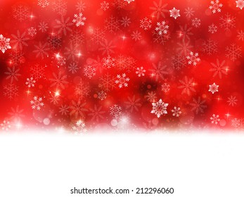 Christmas snow background