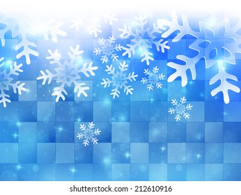 Christmas snow background