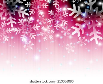 Christmas snow background