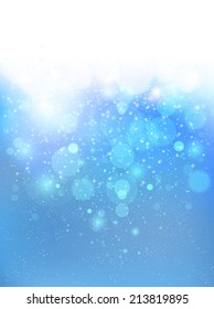 Christmas snow background