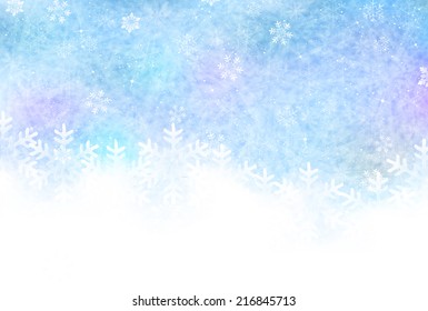 Christmas snow background