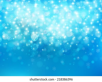 Christmas snow background