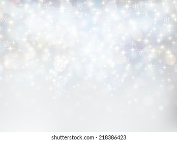 Christmas snow background