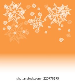 Christmas snow background.