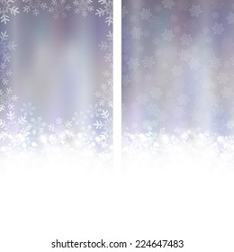 Christmas snow background