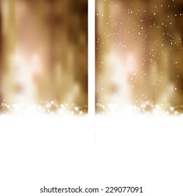 Christmas snow background