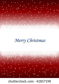 Christmas snow background
