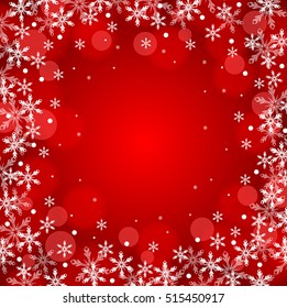 Christmas snow background
