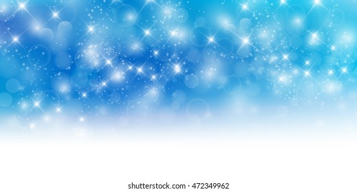 Christmas snow landscape background