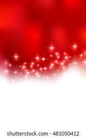 Christmas snow landscape background