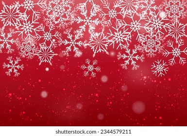 Weihnachtsschnee-Landschaft Winterhintergrund