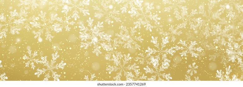 Fondo de invierno del paisaje de nieve navideña