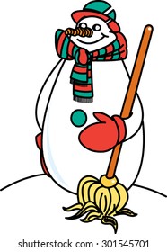 Christmas Snow Man