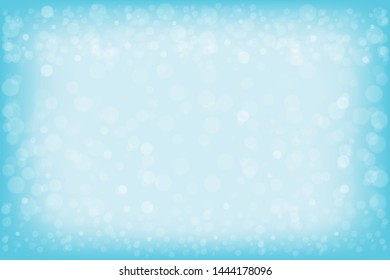 Christmas snow vector background illustration bokeh