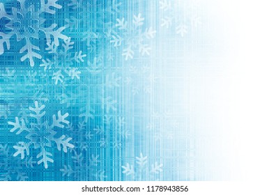 Christmas snow Winter background