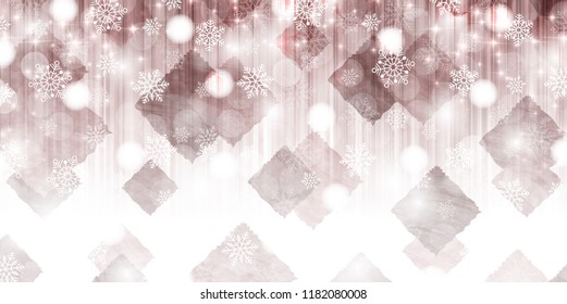 Christmas snow Winter background