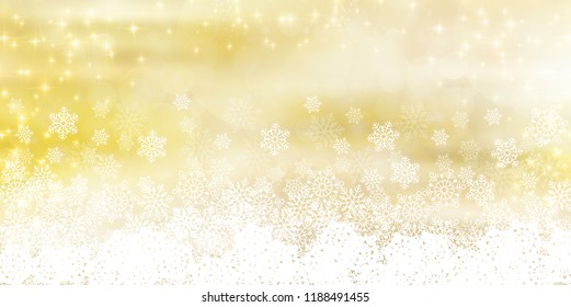 Christmas snow Winter background