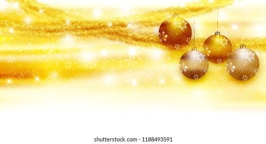 Christmas snow Winter background