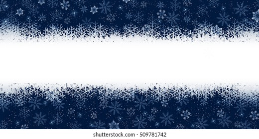 Christmas snow winter background