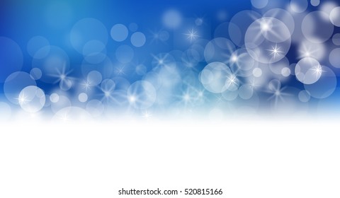 Christmas snow Winter background