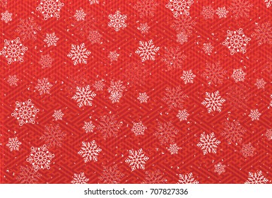 Christmas snow Winter background
