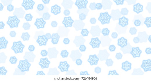 Christmas snow Winter background