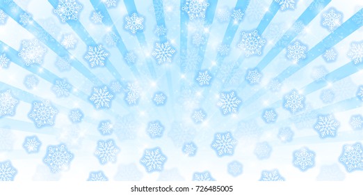 Christmas snow Winter background