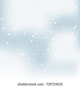 ilustración vectorial de fondo de nieve e invierno