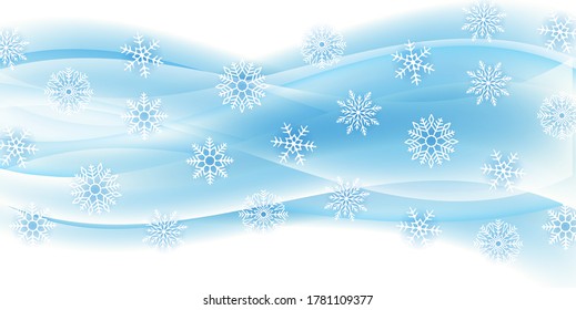 Christmas snow winter light background