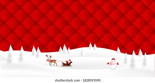 Christmas snow winter light background