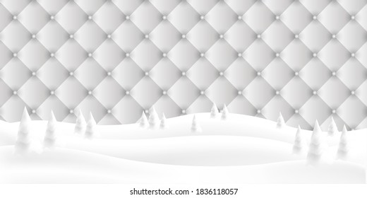 Fondo de invierno de nieve navideña