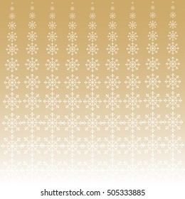Christmas snowfall blizzard background. New year vector illustration.