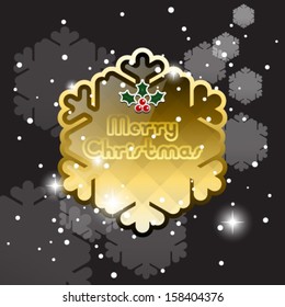 Christmas snowflake applique vector background. Eps 10. 