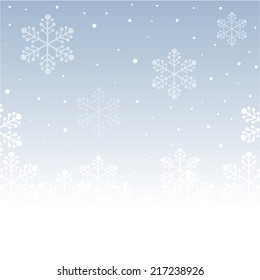 Christmas Snowflake Background