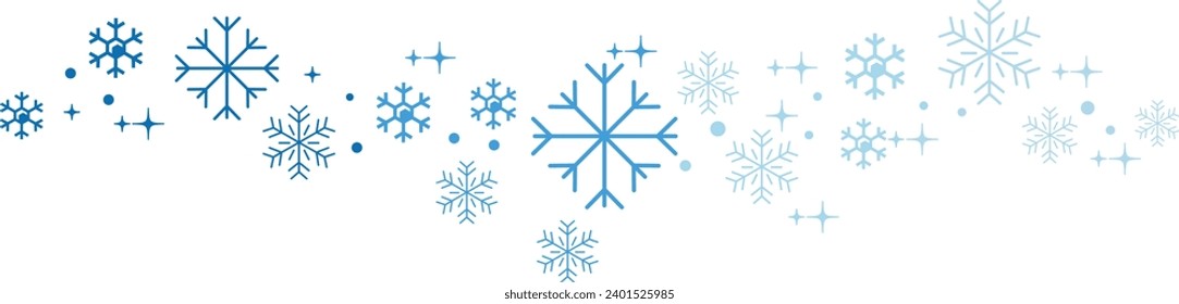 Weihnachtsschneeflocken-Hintergrund. Nahtloses Muster. Schneeflocken
Moderne Grußkarte