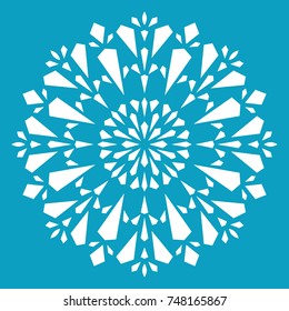 Christmas Snowflake Crystal
