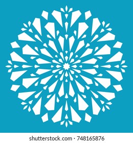 Christmas Snowflake Crystal