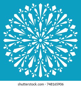 Christmas Snowflake Crystal