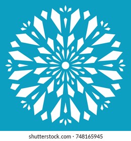 Christmas Snowflake Crystal