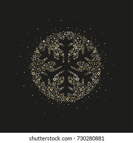 Christmas snowflake decoration