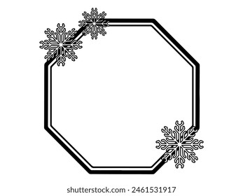 Navidades copo de nieve Ilustración de fondo