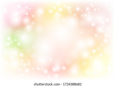 Christmas snowflake glitter beautiful background